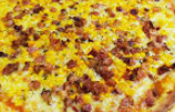 pizza corn bacon