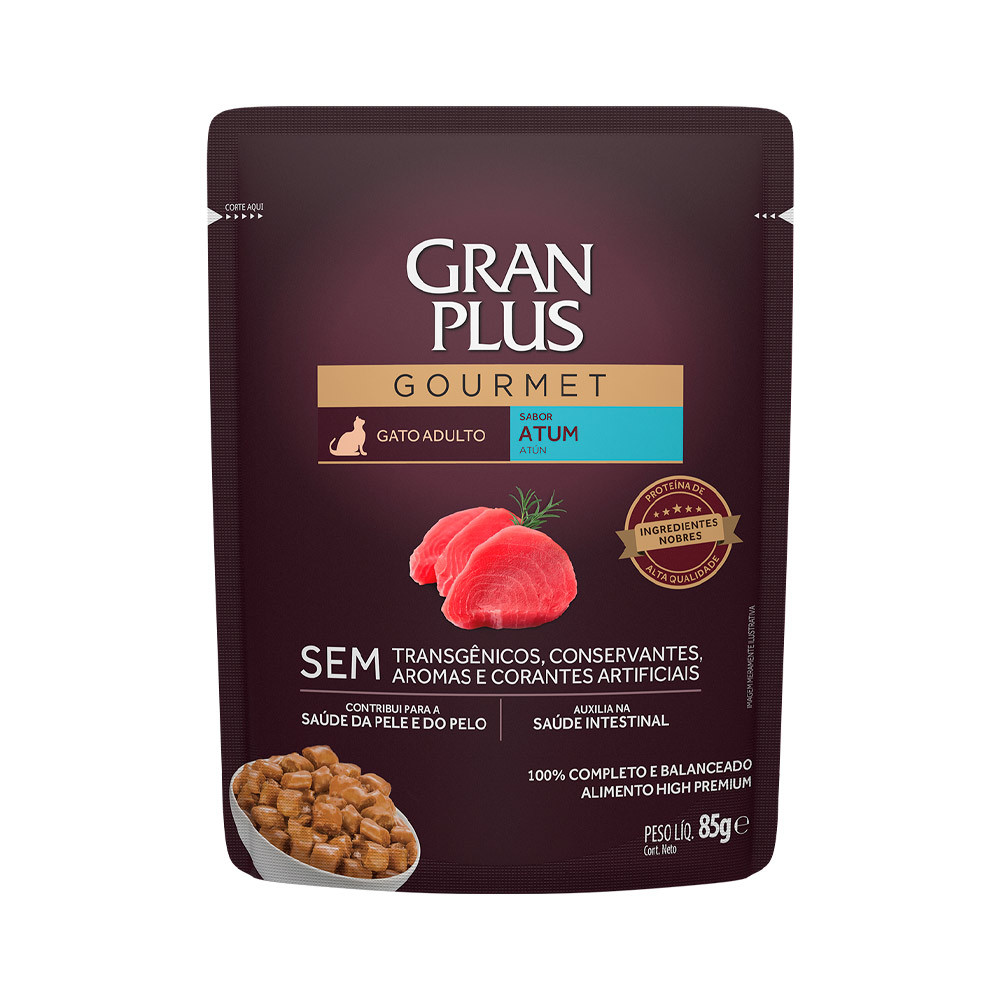 Sachê Granplus Gato Adulto Atum 85g
