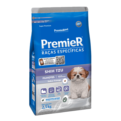 Premier Raças Específicas Shih Tzu Filhotes 2,5kg