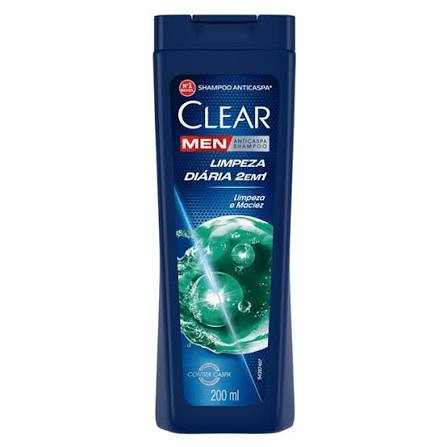 Shampoo clear men anti caspa 200ml 2x1 