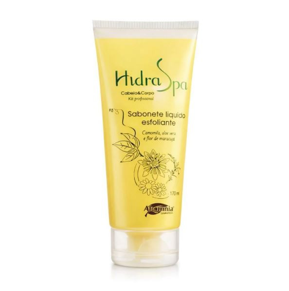SABONETE LIQ ESFOLIANTE CAMOMILA 100ML ALQUIMIA