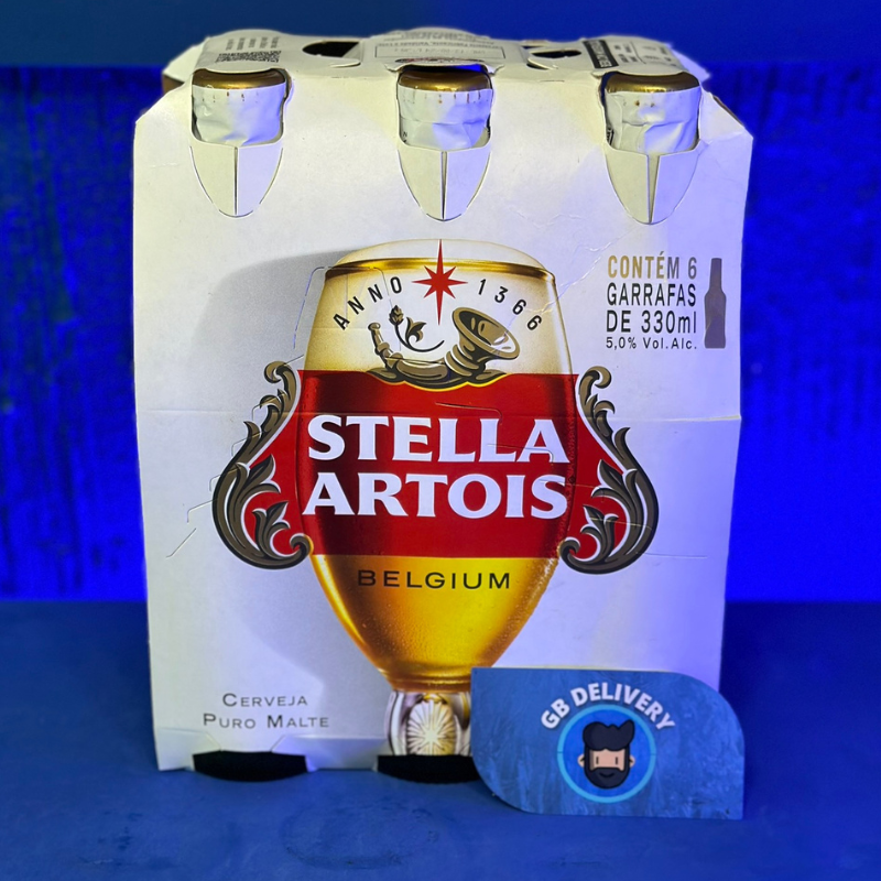 STELLA ARTOIS LN 330ML 6UNID