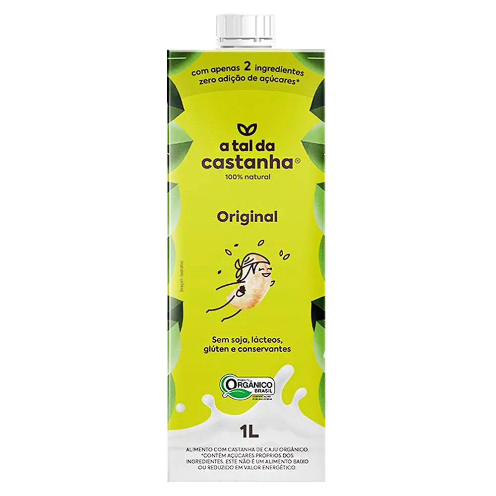 LEITE CASTANHA DE CAJU A TAL DA CASTANHA ORIGINAL 1L