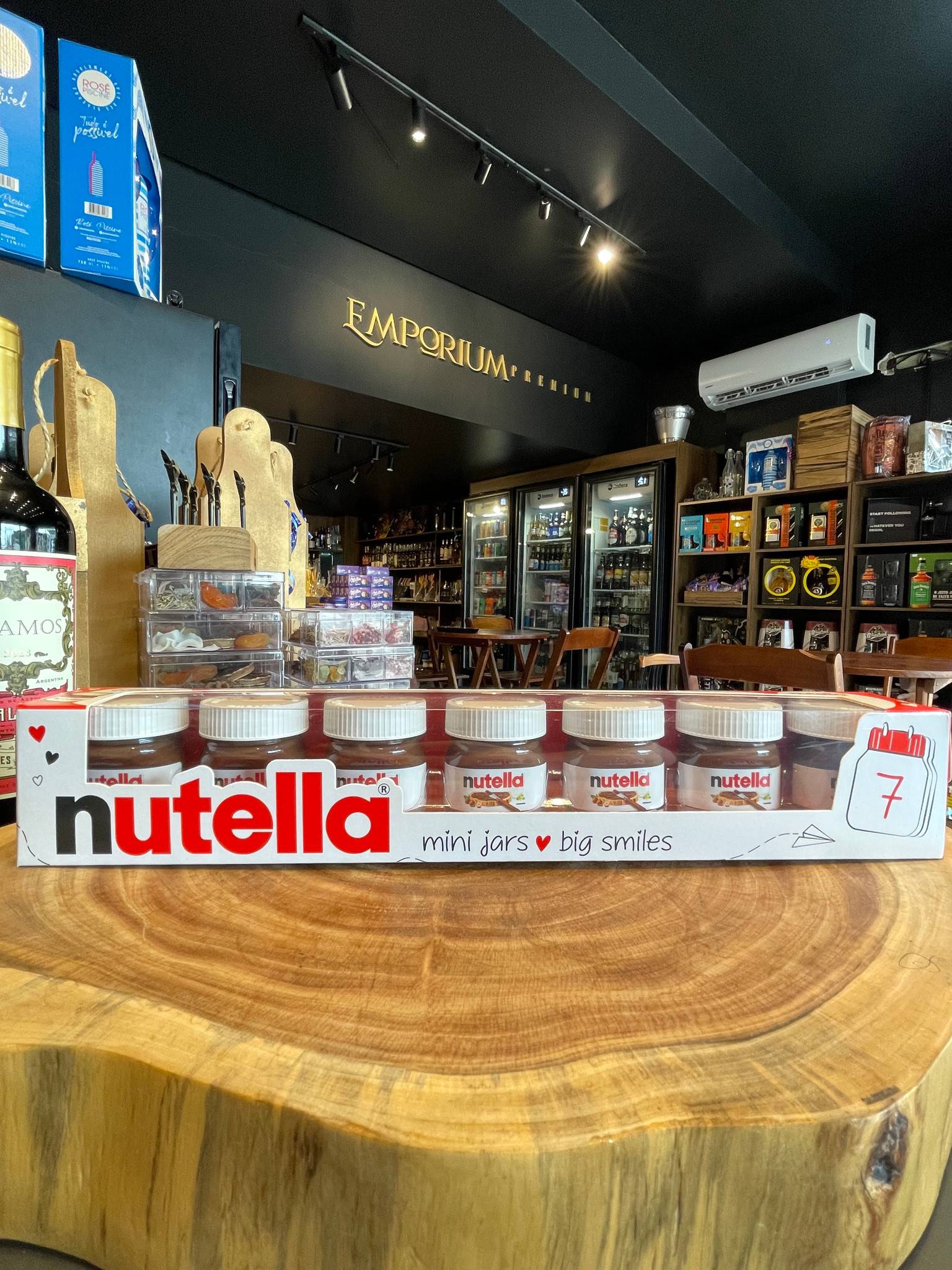 Nutella Mini Jars Big Smiles com 7 