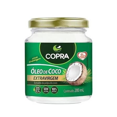 Oleo Coco Copra Virgem Vd 200ml