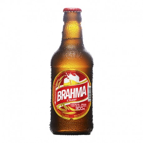 CERVEJA BRAHMA 300ML (Garrafa retornável)