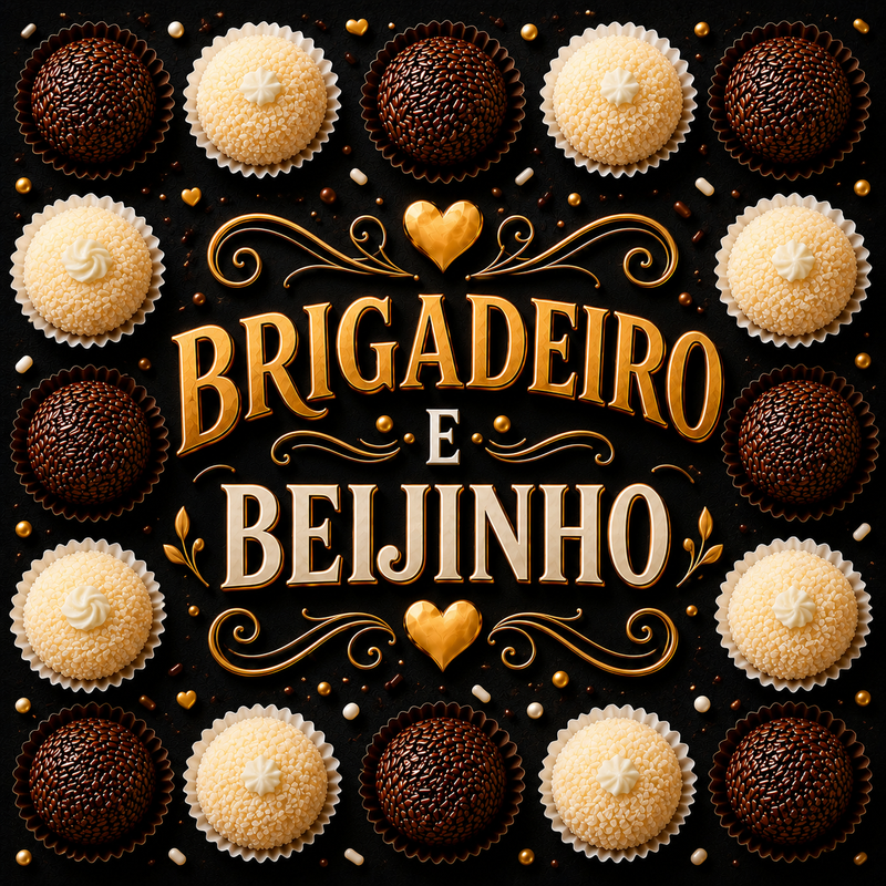 BRIGADEIRO E BEIJINHO