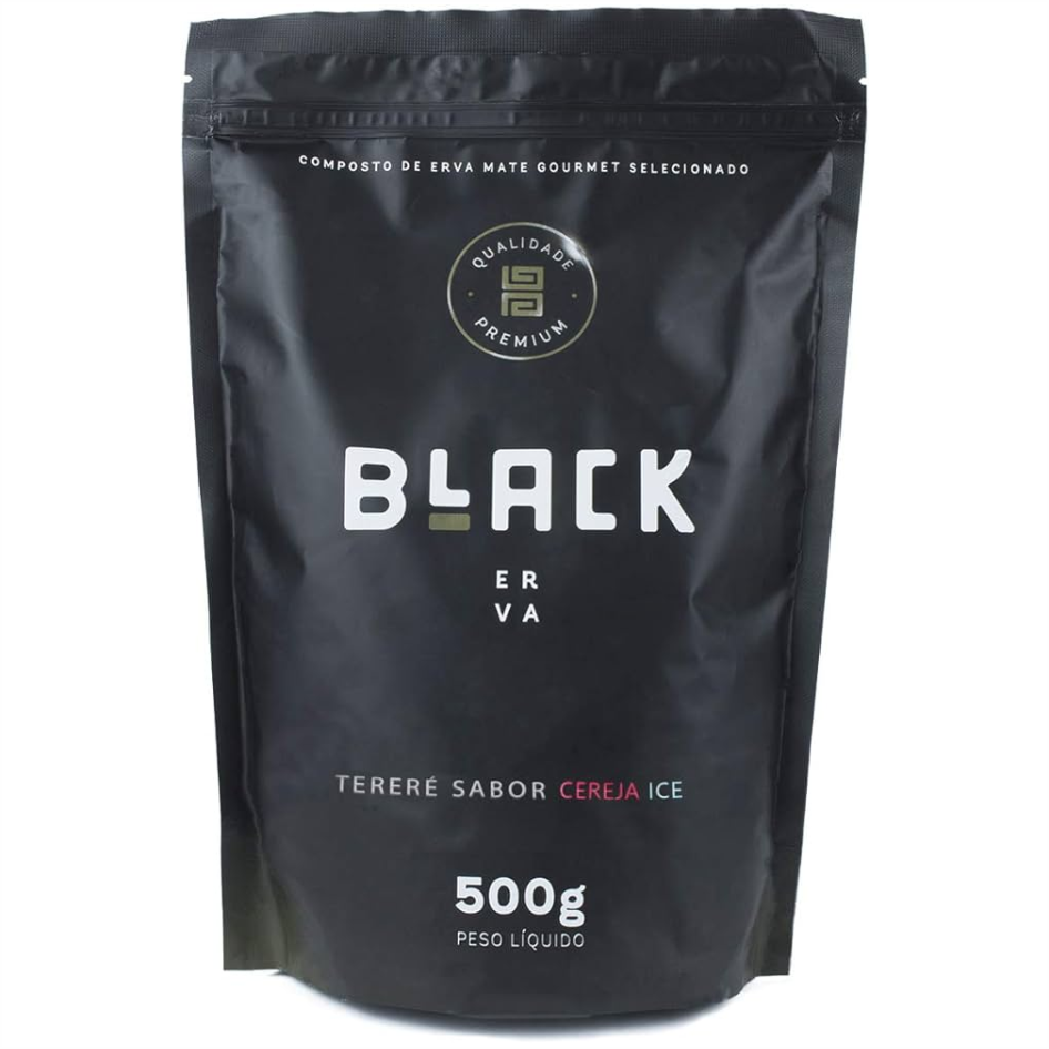ERVA TERERE BLACK CEREJA ICE 500G