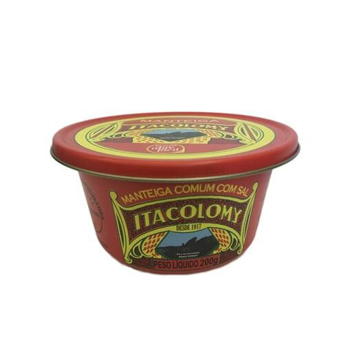 Manteiga Itacolomy com Sal Lata 200g