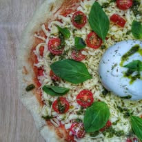 Pizza Burrata Ao Pesto