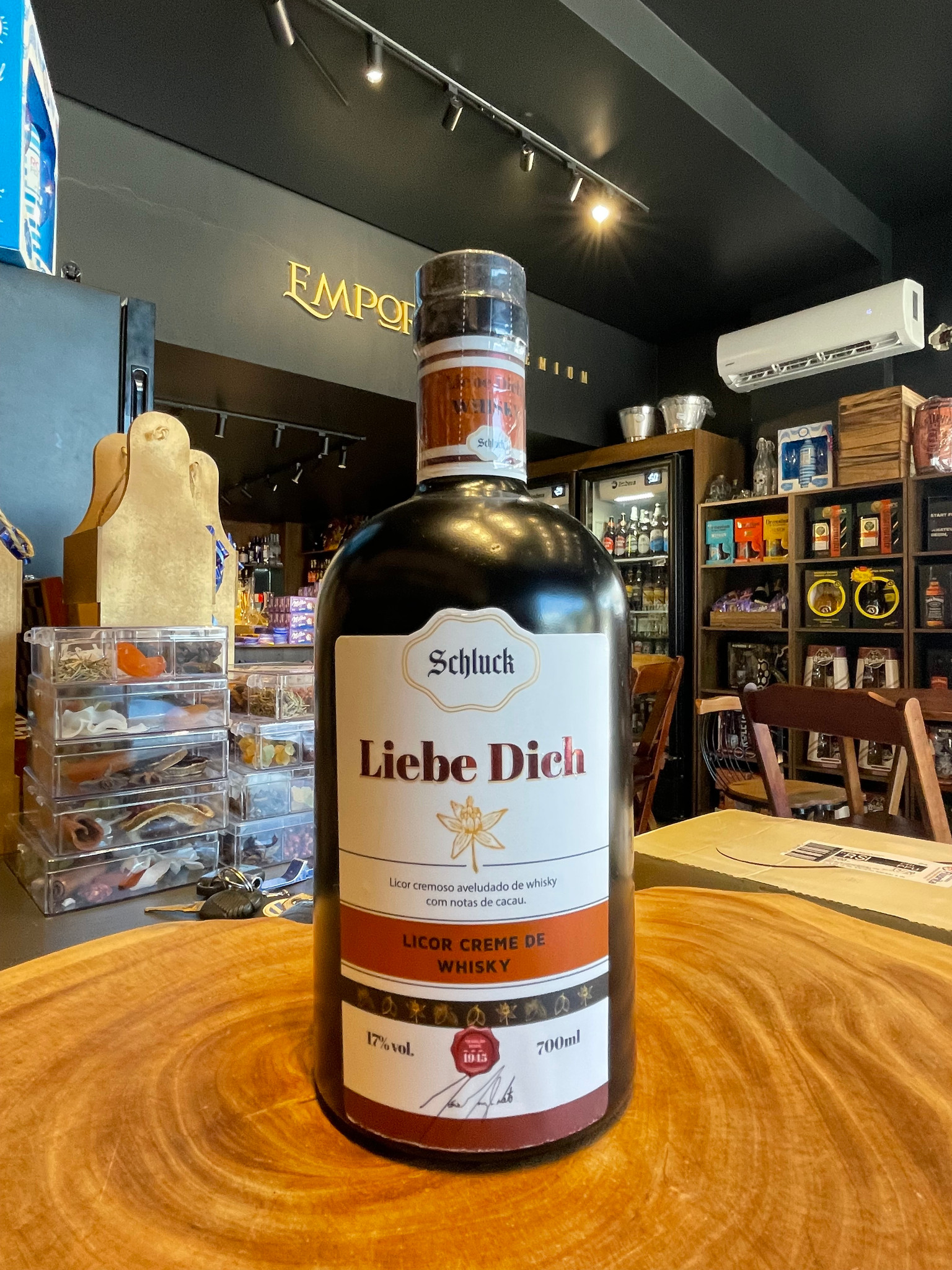 Schluck Licor de Creme De Whisky