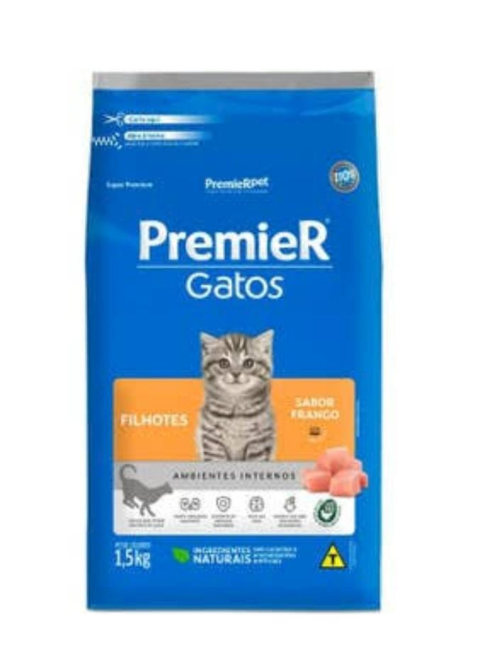 Premier Gato Filhotes 7,5Kg Sabor Frango