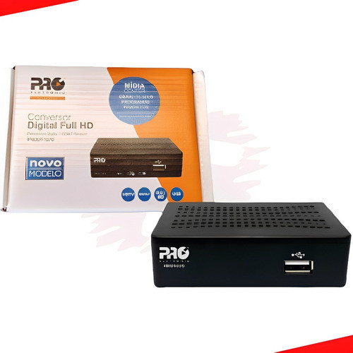 Mini Conversor Digital Full HD - PRO ELETRONIC