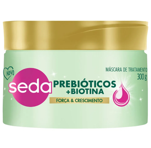 MASCARA SEDA FORCA E CRESCIMENTO PREBIOTICOBIOTINA 300G