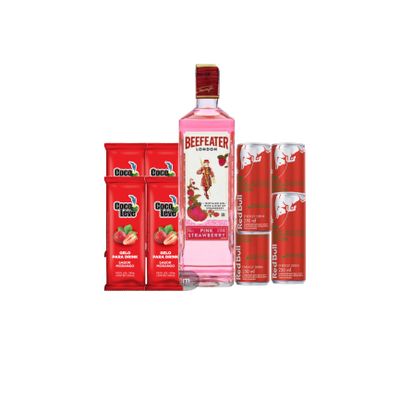 COMBO BEEFEATER PINK