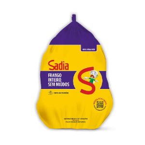 FRANGO INTEIRO SADIA SEM MIÚDOS KG