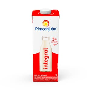 LEITE LONGA VIDA PIRACANJUBA INTEGRAL 1LT