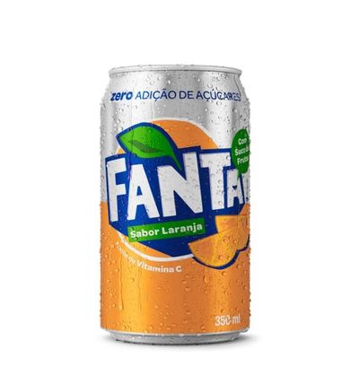 FANTA LARANJA ZERO LATA