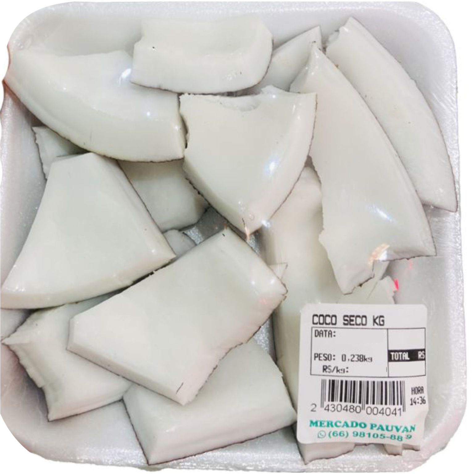 COCO SECO DESCASCADO BDJ - CADA 180G