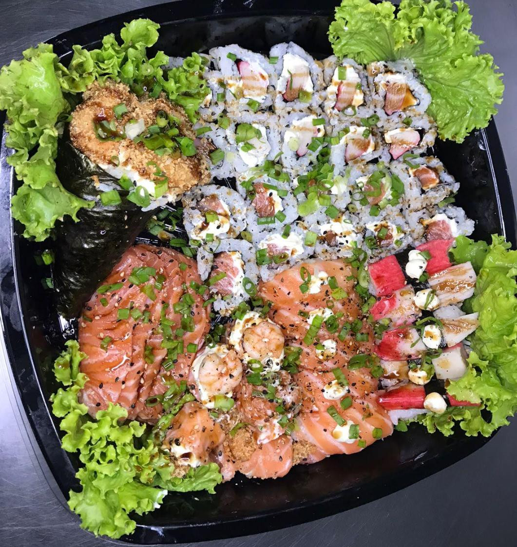 COMBINADO SENSAÇAO 35 PEÇAS+ 2 TEMAKIS 