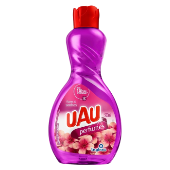 LIMPADOR UAU PERFUMES FLORES E SONHOS 500ML