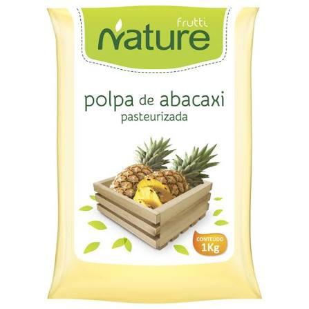 Polpa Fruta Nature Abacaxi 1kg
