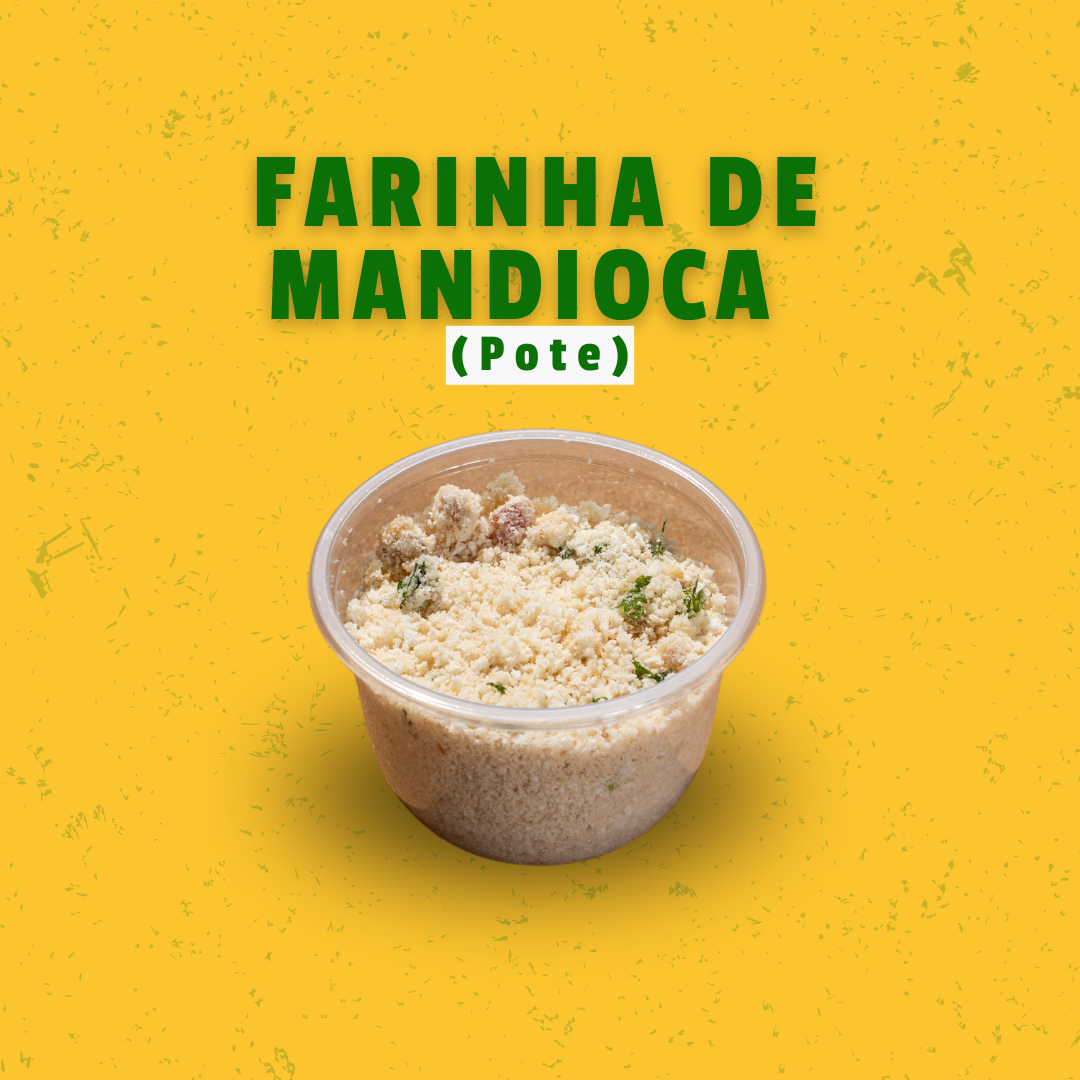 Farinha de Mandioca Vegetariana
