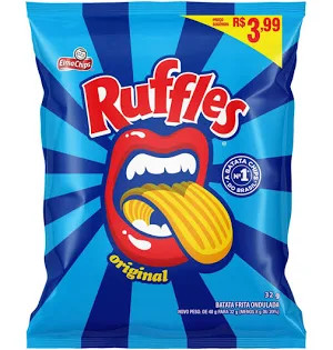 Ruffles 32g - tradicional 