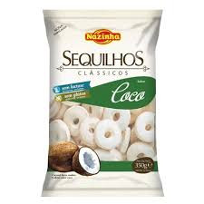 Biscoito Sequilho Nazinha Classico Coco 300g
