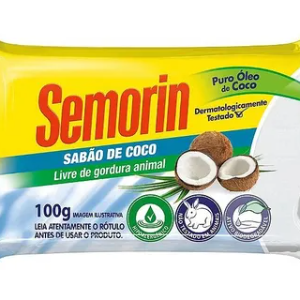SABAO EM BARRA DE COCO SEMORIN 100G