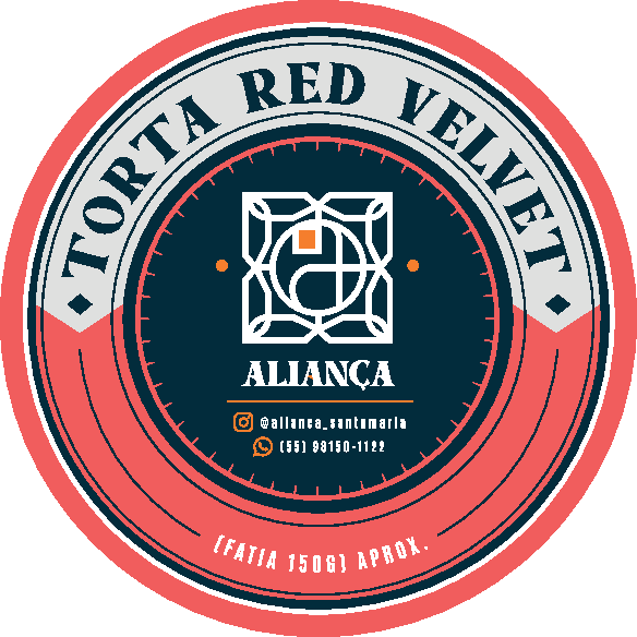 TORTA RED VELVET - 50 Fatias