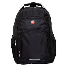 MOCHILA EXECUTIVA PRETA SWISSLAND ESCOLAR