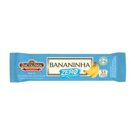 Banana Zero Adiçao Acucar Dacolonia 25g