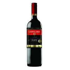 VINHO CAMPO LARGO TINTO SUAVE 750ML