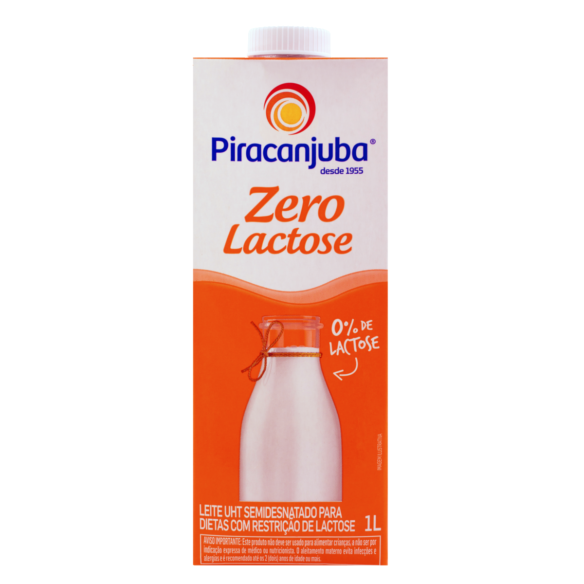 Leite Piracanjuba Zero Lactose 1L