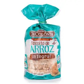 Biscoito de Arroz Integral (DaColonia) 95g