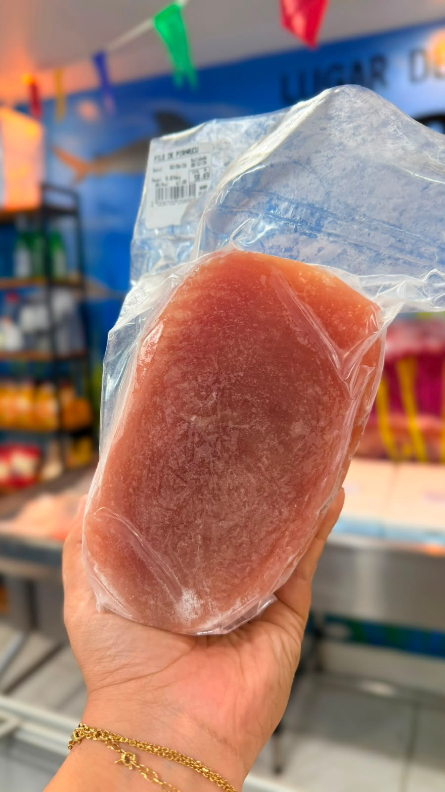 Filé de pirarucu (1kg).