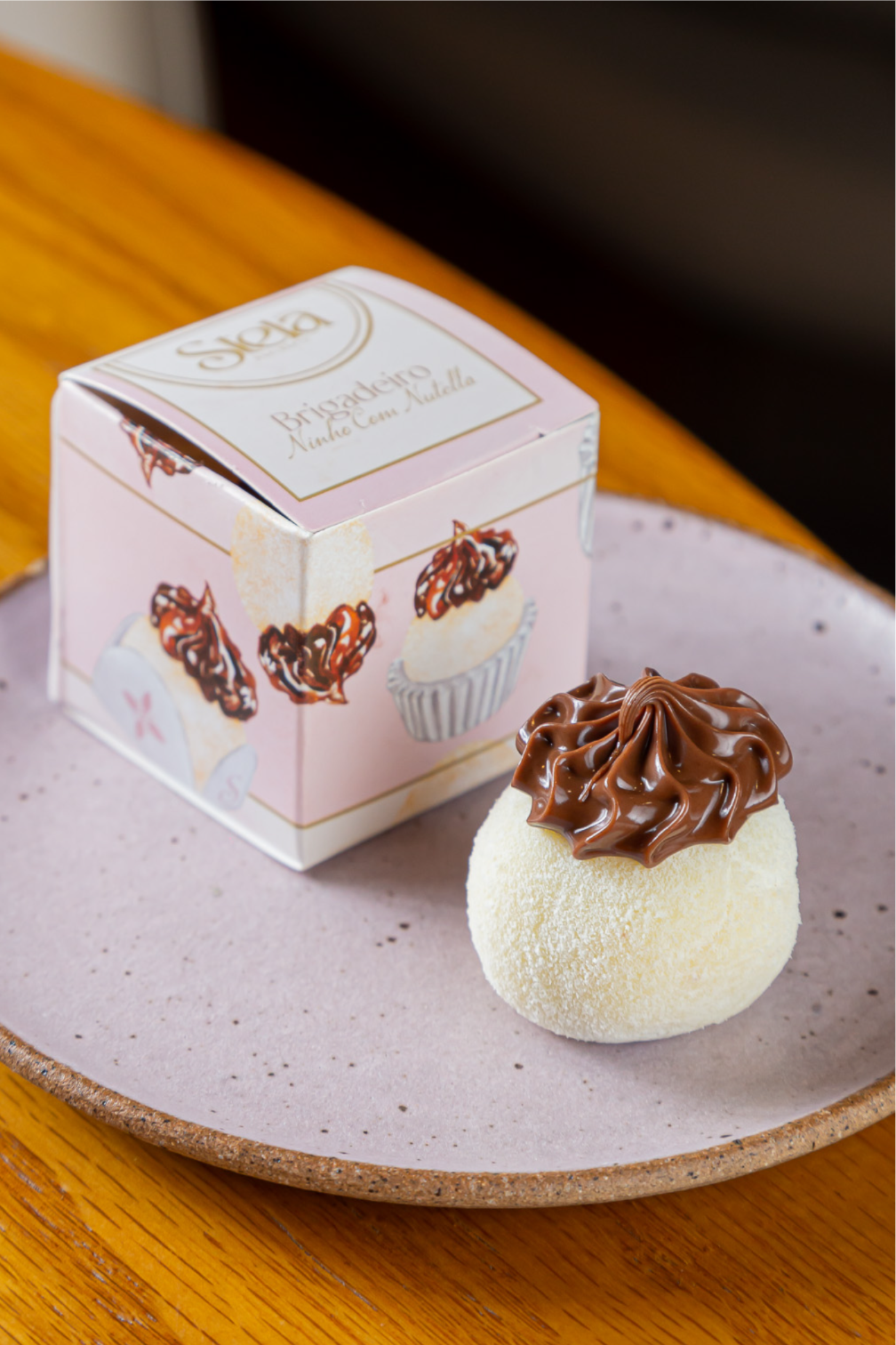 BRIGADEIRO NINHO COM NUTELLA
