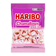 MARSHMALLOW HARIBO CABLES PINK 70G