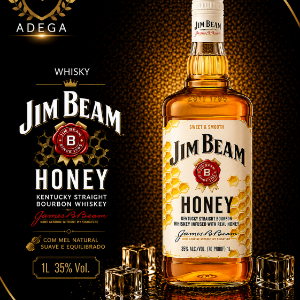 JIM BEAM HONEY 1L