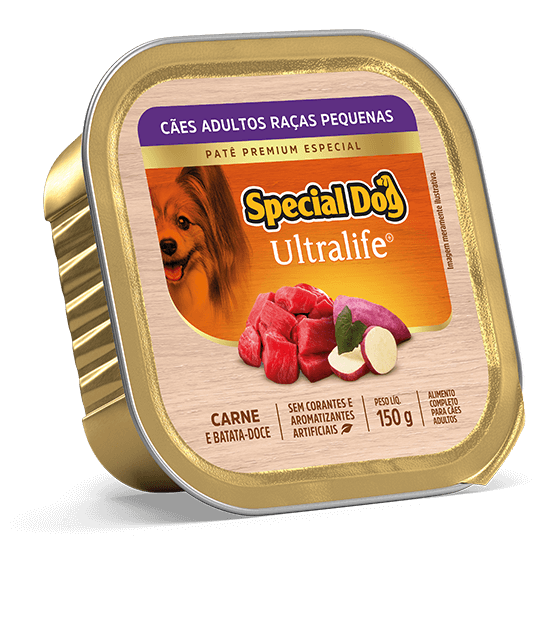 Patê Special Dog Ultralife Adulto Raças Pequenas Carne 150g