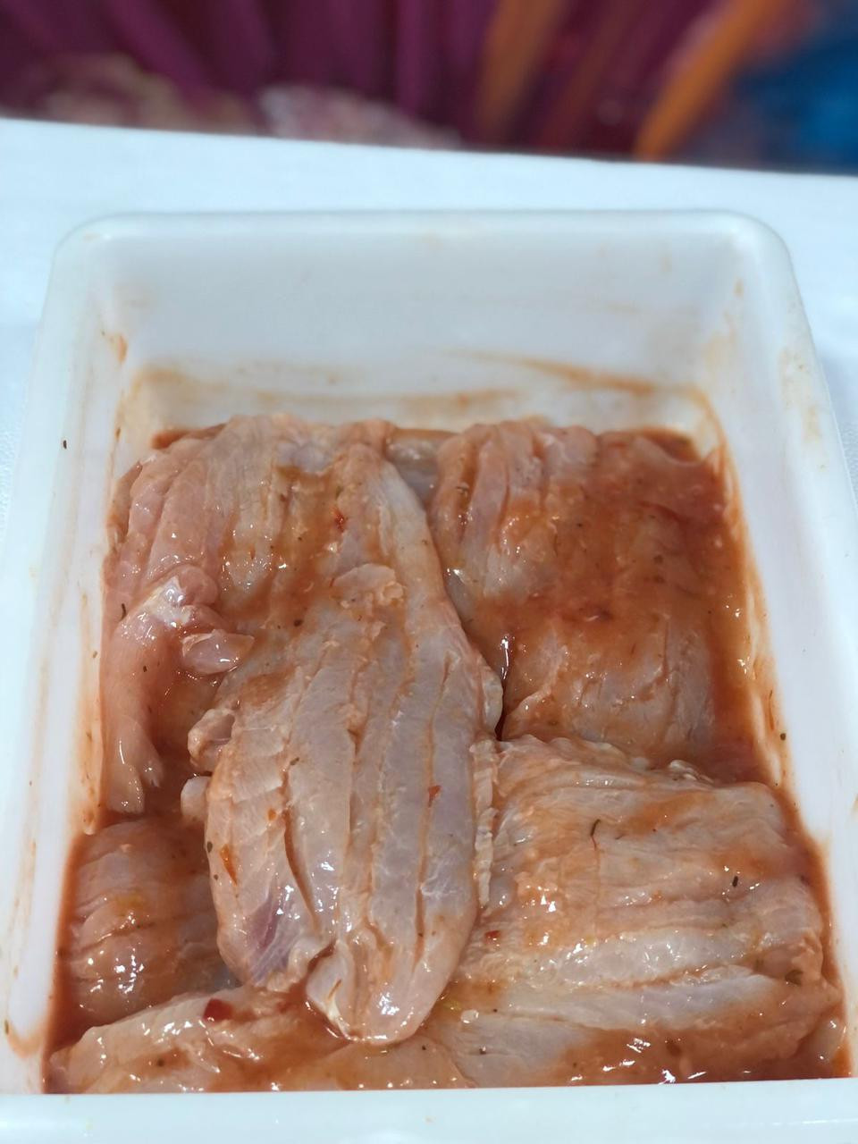 Filé de tilápia temperado /kg