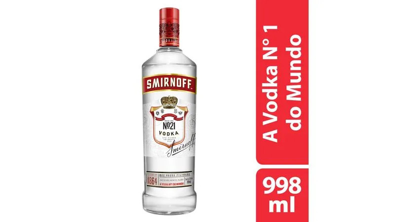 Vodka Smirnoff 998ml