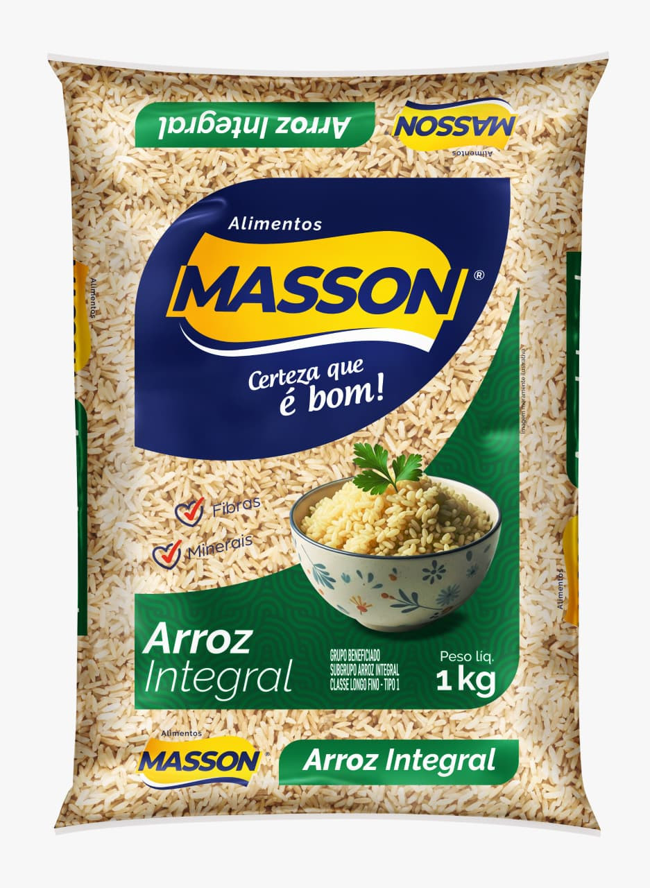 ARROZ INTEGRAL MASSON 1KG