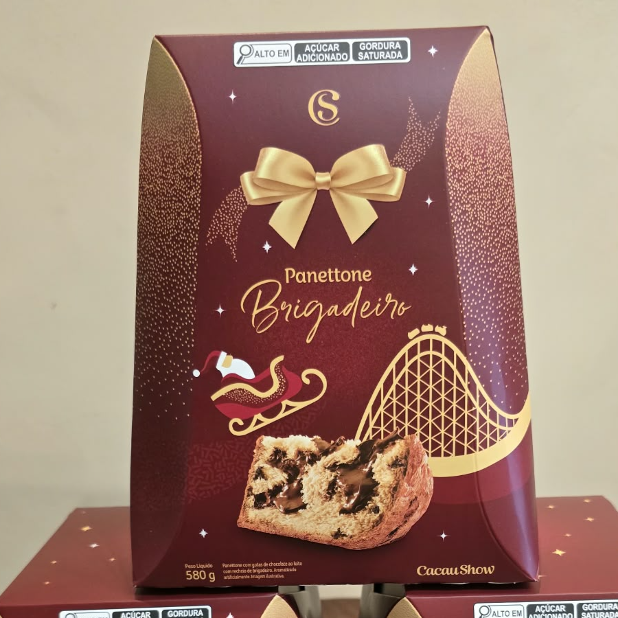 PANETTONE CACAU SHOW BRIGADEIRO 580G