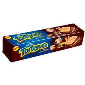 TORTUGUITA RECHEADA SABOR CHOCOLATE 130G