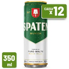 Cerveja Spaten Lata Sleek 350ml  