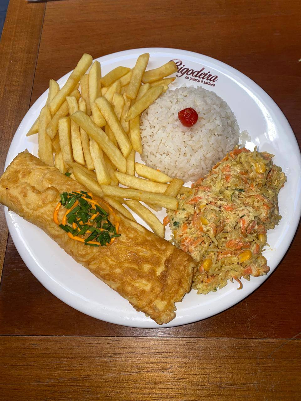 OMELETE DE QUEIJO