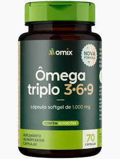 Omega 3-6-9 Triplo Omix 70 Caps