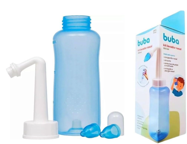 Kit Lavador Nasal Buba